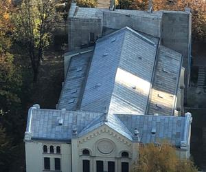 Remont dachu synagogi