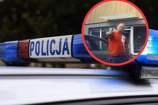 Zapytał o narodowość i wyciągnął pistolet. 38-latek z Brzezin został zatrzymany 