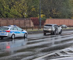 Wypadek na Woli. Sprawcy uciekli z miejsca zdarzenia