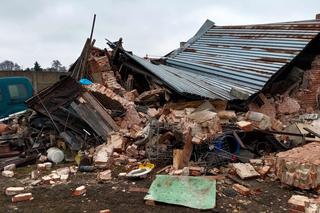 Wybuch gazu pod Łodzią! Jedna osoba została ranna