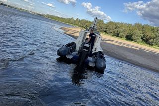 Akcja policji i toruńskiego WOPR. Nieodpowiedzialni spacerowicze pouczeni