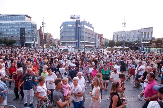 Potańcówka na Rynku w Katowicach 16 sierpnia 2025