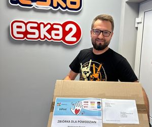 Radio ESKA przekazało dary dla powodzian. Dziękujemy!