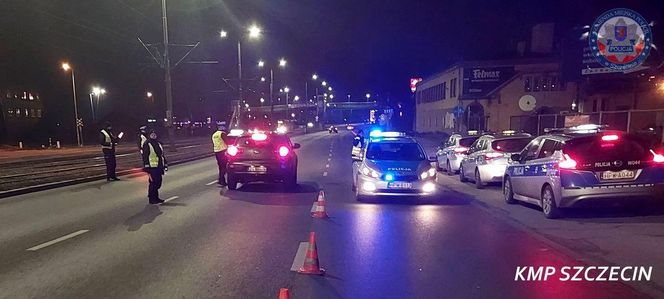 Szczecińscy policjanci dbali o bezpieczeństwo w noc sylwestrową