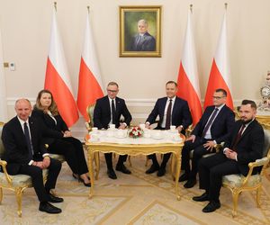 Spotkanie Andrzeja Dudy z Karolem Nawrockim