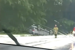 NIESAMOWITA burza gradowa w Koszalinie. Niebezpieczne warunki na drogach [WIDEO]