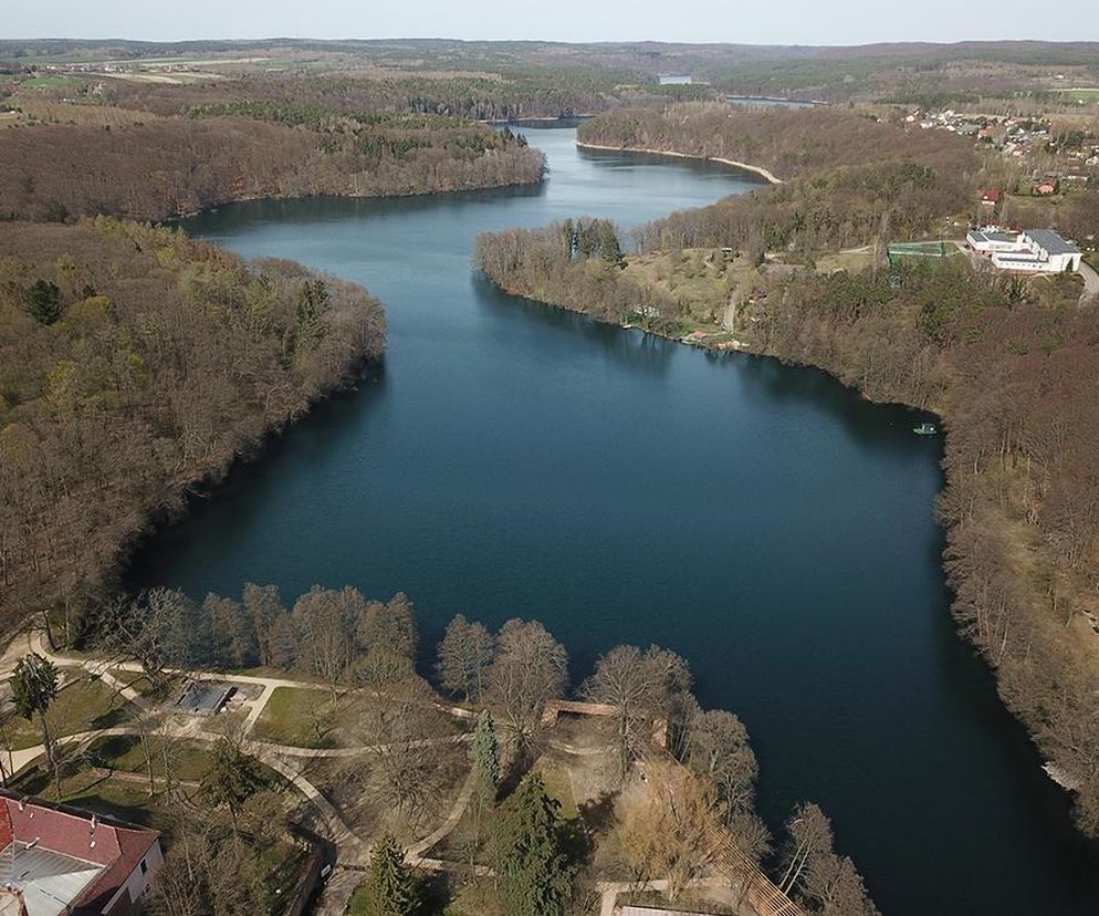 Jezioro Trześniowskie w Łagowie   