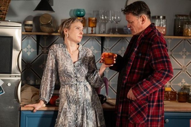 Barwy szczęścia, odcinek 3213: Sonia (Weronika Nockowska), Stefaniak (Paweł Ławrynowicz)