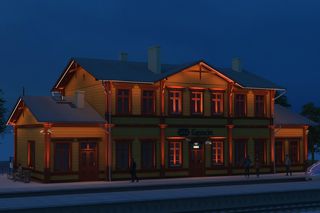 Tak ma wyglądać zabytkowy dworzec w Gąsocinie po generalnym remoncie