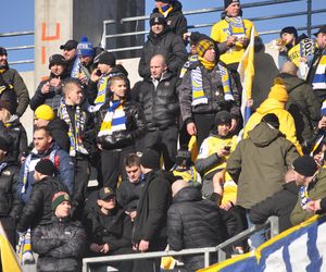 Korona Kielce - Motor Lublin. Kibice na Exbud Arenie