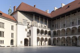 Dziedziniec arkadowy Zamku Królewskiego na Wawelu