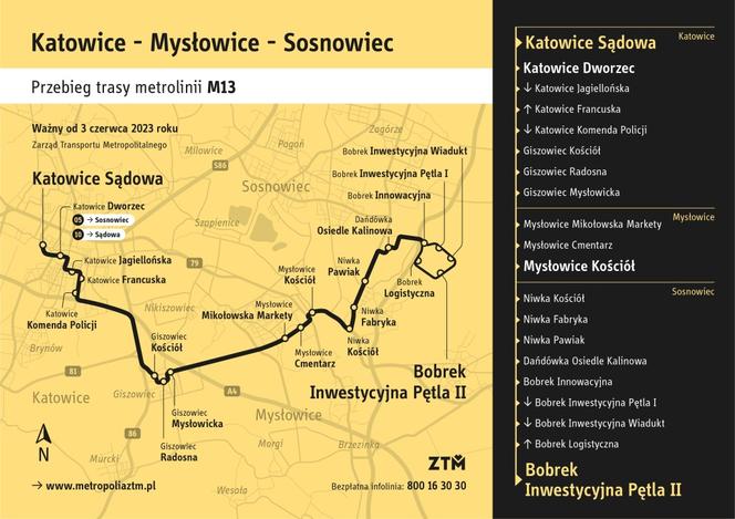 Metropolia GZM uruchomiła trzy nowe metrolinie