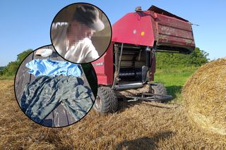 Tragiczne żniwa na Mazowszu. Rolnik wciągnięty przez maszynę. Zginął w tragicznych okolicznościach