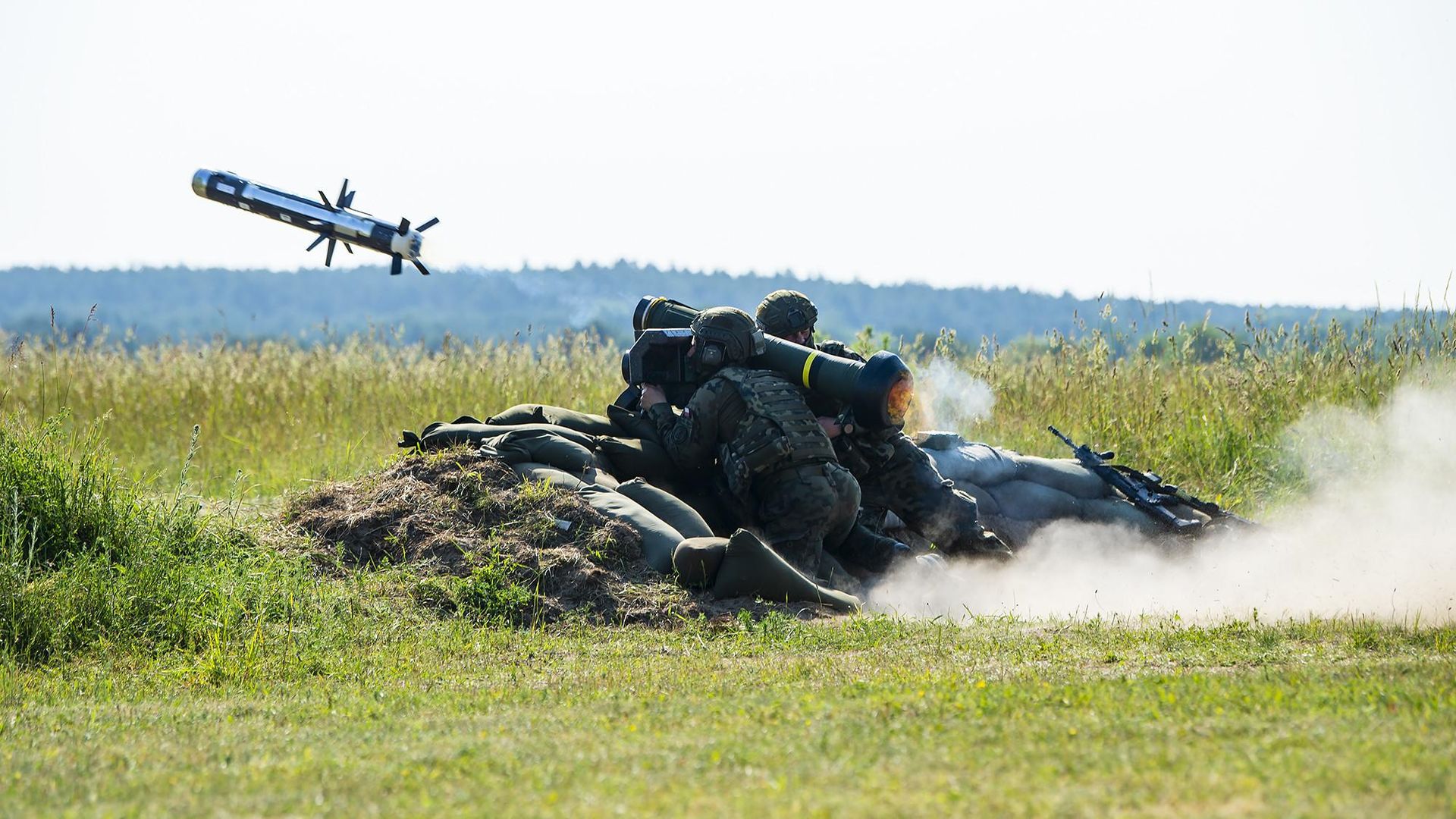 Strzelanie z ppk Javelin