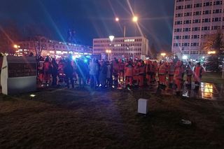 Marsz Milczenia „Stop Agresji” w Siedlcach.