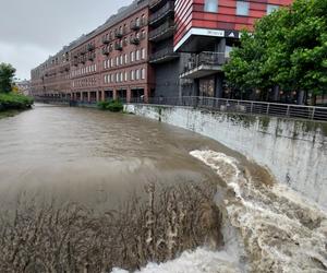 Bielsko-Biała. Skutki ulewy