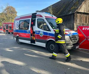  Humniska. Tragiczny wypadek. Nie żyje dziecko [Galeria]