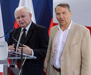 Sikorski zaprosił Kaczyńskiego na imprezę. Ruszyła lawina pretensji. Trzeba było płacić za udział