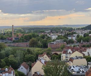 Olsztyn z lotu ptaka. Tak wygląda miasto z wieży ratuszowej