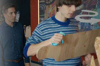 Barwy szczęścia, odcinek 3194: Tomasz (Jakub Sokołowski), Wiktor (Grzegorz Kestranek)