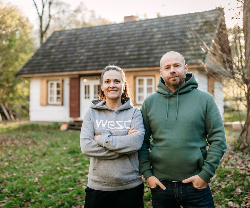 Nowe życie starej chaty na Lubelszczyźnie. Szymon i Dominika stworzyli prawdziwy wehikuł czasu