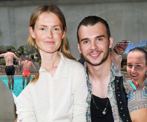 Olga Frycz i wodne wygibasy z młodszym narzeczonym. To co zrobili ze swoich ciał jest fenomenalne!