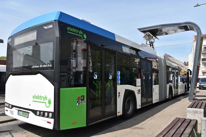 Test ładowarki do autobusów elektrycznych