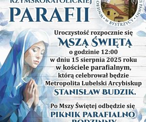Jubileusz 700-lecia parafii Wniebowzięcia Najświętszej Maryi Panny w Bystrzycy [AUDIO]