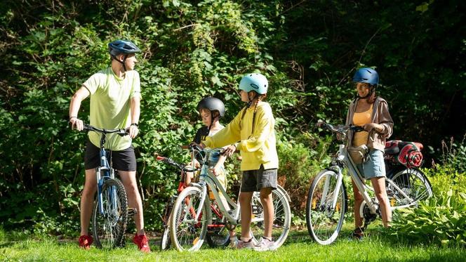 Barwy szczęścia odc. 2778. Łukasz (Michał Rolnicki), Kasia (Katarzyna Glinka), Ksawery (Bartosz Gruchot), Paulinka (Lena Jastrzębska)