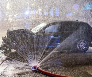 Szaleńczy rajd 21-latka z BMW w Kluczborku