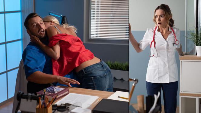 Na dobre i na złe, odcinek 719: Borys oskarżony o molestowanie stażystki. Hania ich przyłapie! - ZDJĘCIA