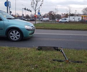 ​12-latek na hulajnodze potrącony na pasach w Lesznie