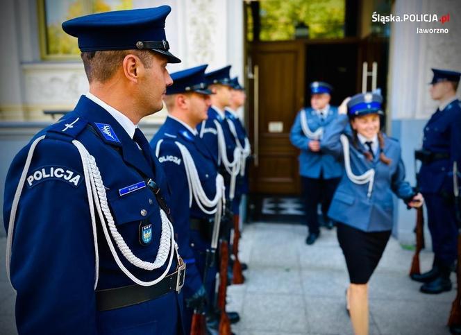 Wyjątkowy ślub pary policjantów z Jaworzna