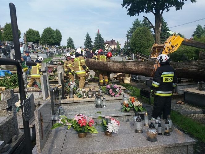 Burze na Podkarpaciu