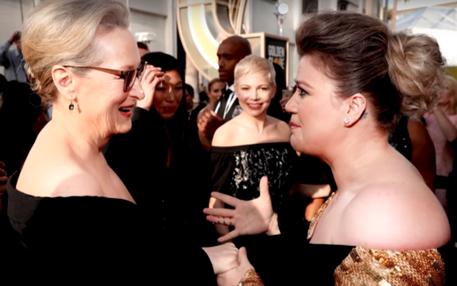 Kelly Clarkson Meryl Streep