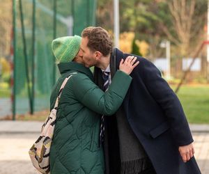 	Barwy szczęścia odc. 3174. Szczepan Krajewski (Robert Gulaczyk), Gabrysia Niedzielska (Marta Juras)