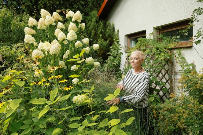 Ewa Telega pokazała ukochane miejsce. Aktorka uwielbia swój ogród