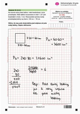 Egzamin ósmoklasisty matematyka 2025: ODPOWIEDZI, arkusze CKE [14.05.2025]