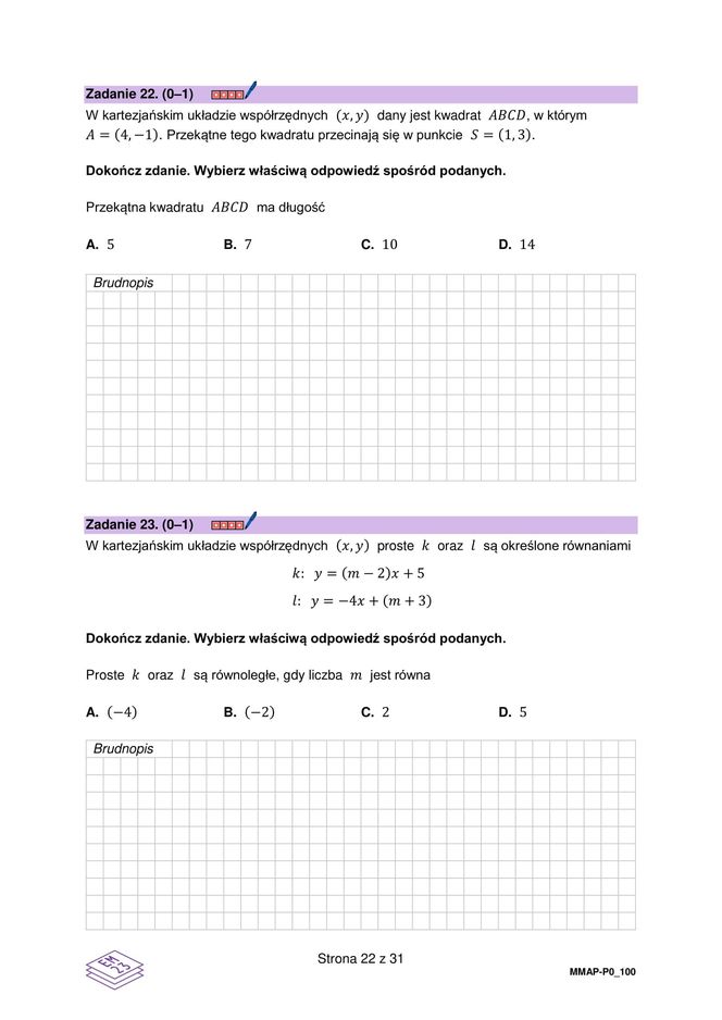 Matura 2025: matematyka 6.05.2025. Arkusze CKE i odpowiedzi. Poziom podstawowy 1 i 2 część [Formuła 2023]