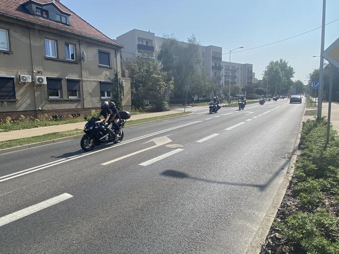 Winobraniowa parada motocyklowa przejechała ulicami Zielonej Góry