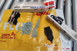 Zabawka wypchana narkotykami