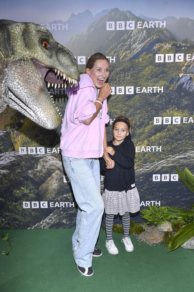 "Wędrówki z dinozaurami": Joanna Moro z córką