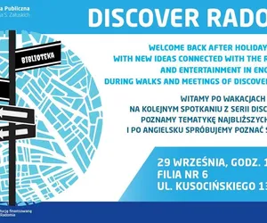 Discover Radom wraca po wakacyjnej przerwie