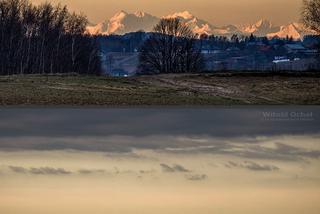 Piekne Tatry widziane z Podkarpacia