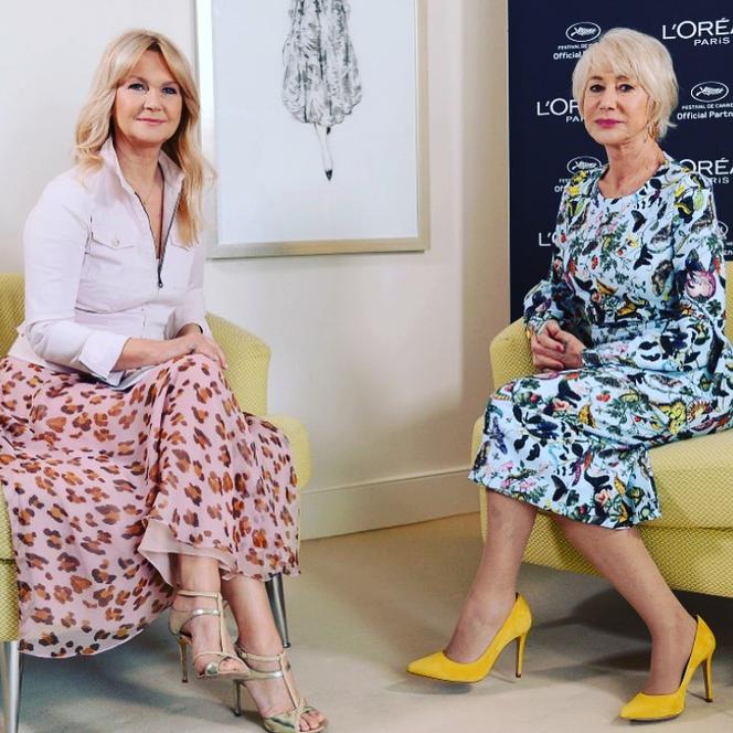 Grażyna Torbicka z gwiazdami Hollywood