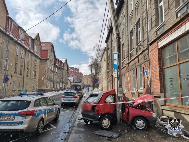 Koszmarny wypadek w Wałbrzychu