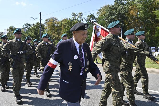 80. rocznica Powstania Warszawskiego. Marsz Mokotowa