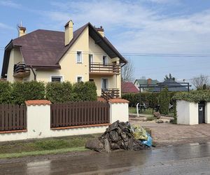 Pawłosiów po powodzi.