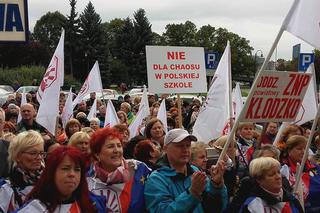 Protest nauczycieli we Wrocławiu