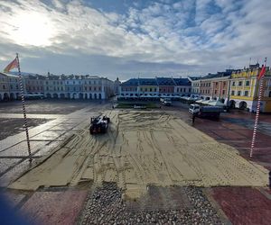 Budowa lodowiska w Zamościu